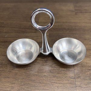 Vintage WMF Menage Salt & Pepper WMF Cromargan Made IN Germany‎ Base Only